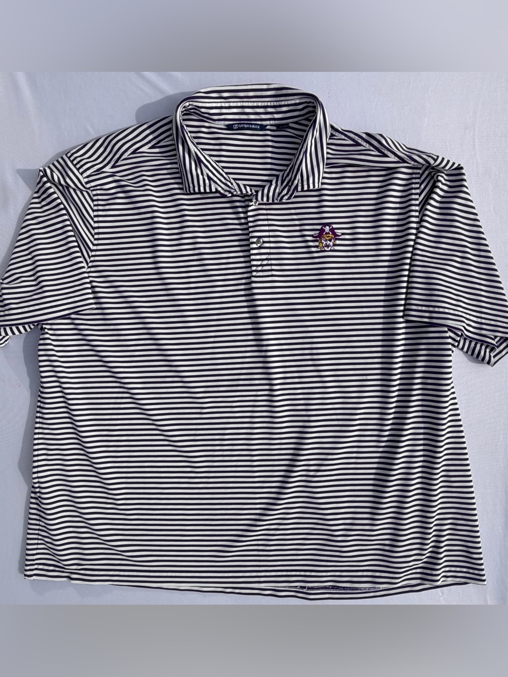 XXXL  East Carolina University Pirates Cutter & Buck Drytech Performance Polo